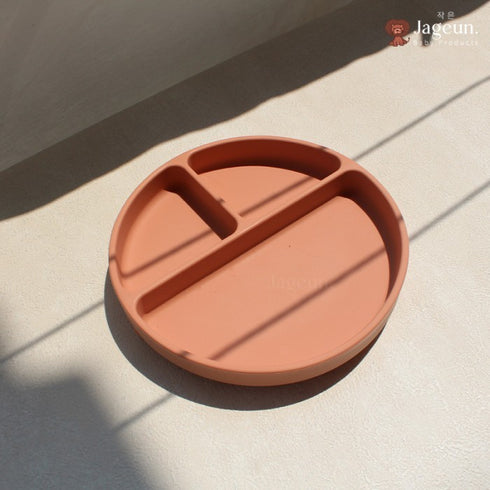 Suction Plate Silicone in pink